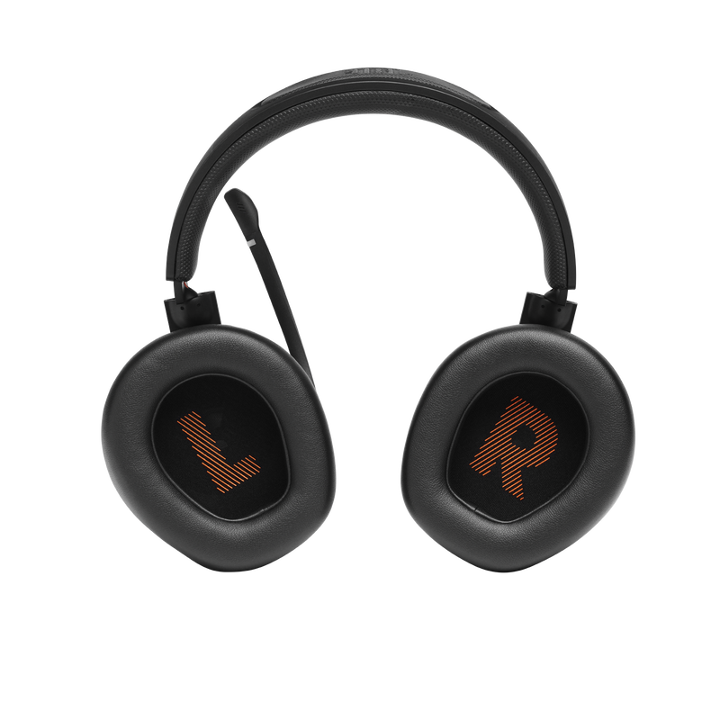 JBL Quantum 400 - Black - USB over-ear PC gaming headset with game-chat dial - Detailshot 8 image number null